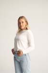 Milan Roller Neck Jumper - Milk