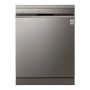 LG 14 Place Setting Platinum Silver Quadwash Steam Dishwasher With Truesteam Technology - DFB425FP