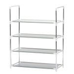 4 Tier Stackable Shoe Rack