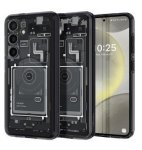 Spigen Samsung Galaxy S24 Premium Ultra Hybrid Case Zero One Black