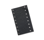 Bar & Shield Leather Ponytail Wrap – Harley Black