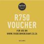 Gift Card/vouchers - R 750.00 Zar