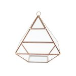 Pyramid 15X15X24CM Rosegold