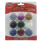 Glitter Powder MINI Tubs 9 X 2.5G