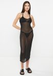 Cotton On Mesh Strappy Beach Dress - Black