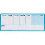 Nobo MINI Magnetic Whiteboard Weekly Planner 360X140MM