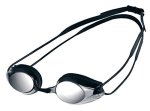 Arena Tracks Mirror Goggle Black smoke_silver black One Size