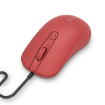 Astrum Full Size Wired Optical Mouse 1600 Dpi 4 Buttons 1.5M – MU10 Red