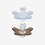 Difrax Silicone Pacifier 0-6 Months – Duo Pack