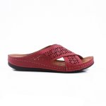 Lyme Red - Red 42 Leather