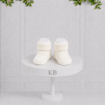 Charlie Baby Socks – Ivory