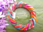 Shell Bracelet Mix Color Round Shape B236