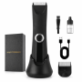 Cordless Hair & Beard Trimmer For Men - USB Rechargeable LED Clipper Kit