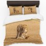 Lion Cubs Duvet Cover Set By Fanie Heymans King