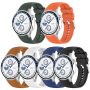 Fitturn 6 Pack Sport Bands Compatible With Oneplus Watch 3 2 2R 1 Oppo Watch X For Men Women Adjustable Waterproof Silicone Stra