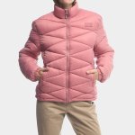 Jeep Womens Core Puffer Jacket In Pink - Pink 3XL