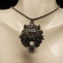 Men's Rock Domineering Wolf King Pendant