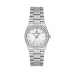 Womens Silver Stainless Steel Watch