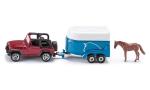 Jeep With Horse Trailer Scale 1:55