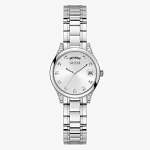 Guess Silver Tone Stainless Steel 316L Woman's Watch GW0385L1