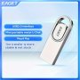 Eaget MINI USB Flash Drive 64GB USB 2.0 Flash Drive Metal Pendrive High Speed U Disk 32GB 16GB 8GB USB Flash Drive For Storage And Backup