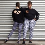 Reversible Leggings Zebra & Leopard - XL Reversible Printed Tights