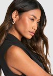 Knot Detail Stud Earrings - Gold
