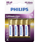 Philips Lithium Ultra Aa 4 Blister