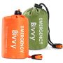 Qynial 2 Packs Emergency Sleeping Bags Thermal Survival Bivy Sack