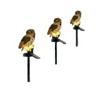 Zs - Bird Statue Solar Light - Owl