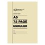 Freedom Stationery 72P A5 Exercise Books Unruled X 20