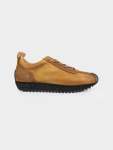 Henry Leather Suede Lace Up - Mustard - Mustard 10