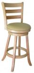 JOST Swivel Chair Natural Wood Barstool - BE1513C-BS