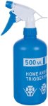 Spray Bottle - Trigger Sprayer - Bpa Free Plastic - Blue - 500ML - 8 Pack 500 Ml Spray Bottle