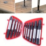 Stonego 5-PIECE/6-PIECE Screw Extractor And Center Drill Set With Storage Case - Quick And Easy Removal Of Broken Or Damaged Bol