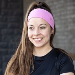 Stretch Twist Headband - Barbie Pink