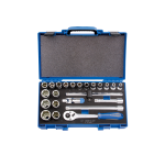 Socket Set 23PC 1 2" 10-32MM Eva Foam