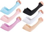 Unisex Cooling Arm Sleeves With Thumb Hole UCS1