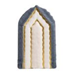 Musallah Prayer Mat Grey & White