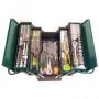 85 Piece Tool Box Set With Metal Box 1/4 & 1/2 JS04-027