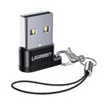 Syntech Ugreen USB A Male To USB Type-c Female Adapter Black