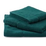 Zero Twist Teal Towels