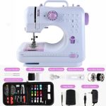 Sewing Machine For Beginners With 12 Built-in Stitches MINI Sewing With Accessory Kit Small Sewing Machine Machine 2 Speed With