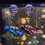 1PC Colorful Diver Aquarium Ornament For Vibrant Underwater Landscaping