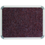 Parrot Notice Board - 1200 X 1200MM - Tropical Maroon