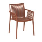 Incas Dining Chair - Black Terracota - Terracota