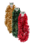 Christmas Tinsel Garland Colour design May Vary - None Green