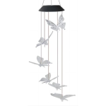 Outdoor Decorative Lights Butterfly LED Solar Wind Chime LED Lights - Multi-color