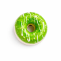 Donut Refrigerator Magnet - Green