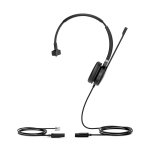 Yealink YHS36 Mono Headset With RJ-9 And Leatherette Ear Cushions
